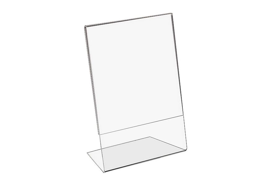 HMF Bilderrahmen 4695 Acryl Tischaufsteller schräg, L-Ständer, für 1 Bilder günstig online kaufen