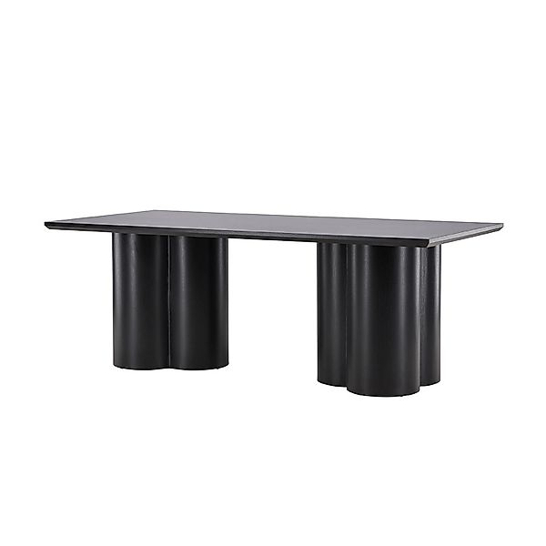 ebuy24 Olivia Esstisch 100x210 cm Schwarz günstig online kaufen