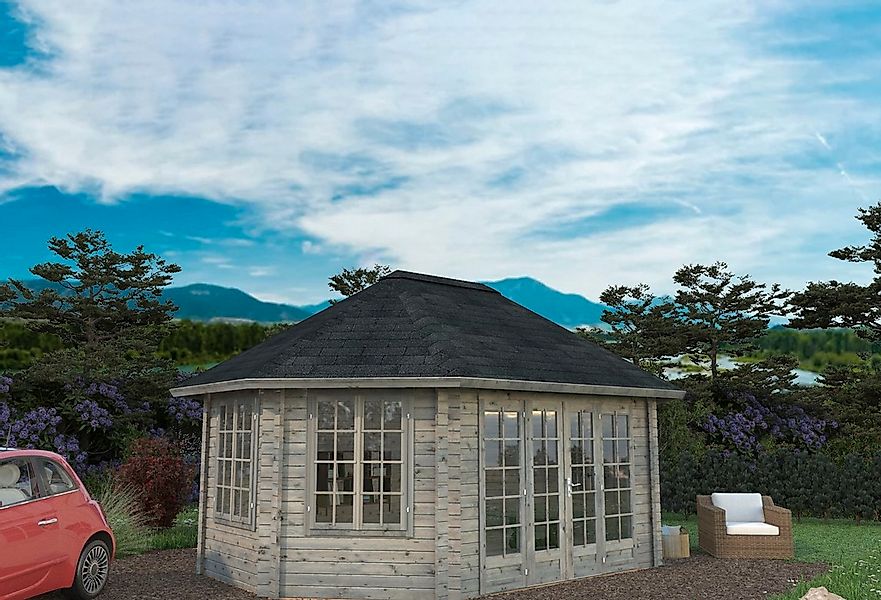 Palmako Gartenhaus "Pavillon Hanna", grau günstig online kaufen