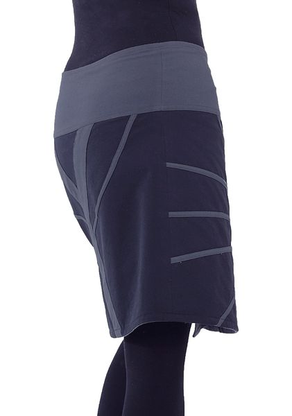 PUREWONDER Wickelrock Damen Rock mit Mandala-Blume günstig online kaufen