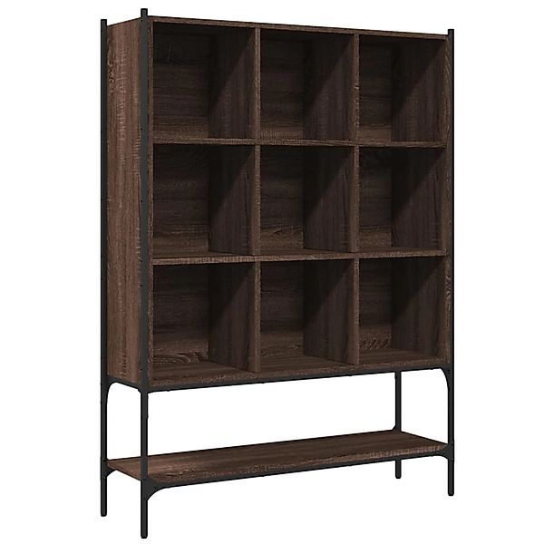 vidaXL Bücherregal Bücherregal Braun Eichen-Optik 102x30x141,5 günstig online kaufen