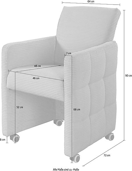 exxpo - sofa fashion Esszimmersessel Barista, günstig online kaufen
