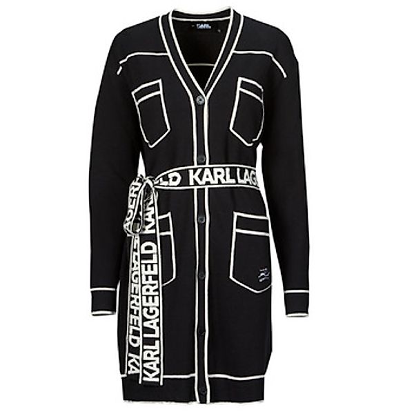 Karl Lagerfeld  Strickjacken BRANDED BELTED CARDIGAN günstig online kaufen