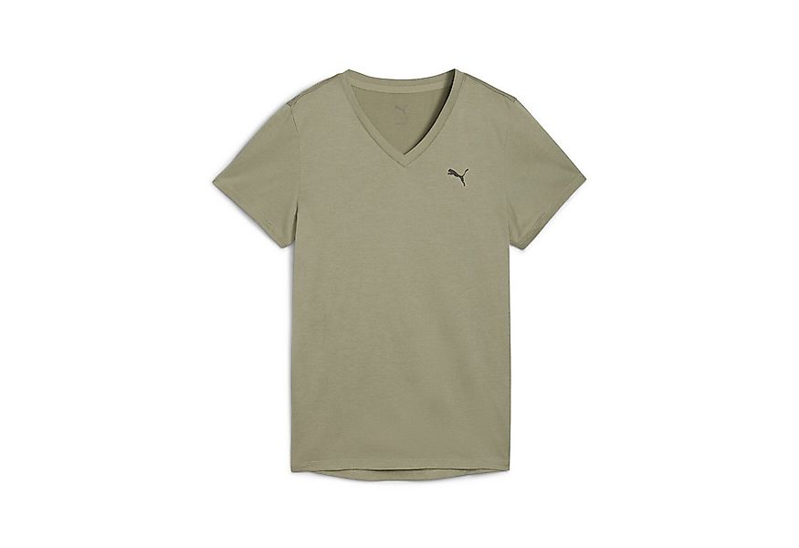 PUMA Trainingsshirt TAD ESSENTIALS T-Shirt mit V-Ausschnitt Damen günstig online kaufen