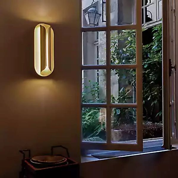 DCW Rosalie Wandleuchte LED, gold - B-Ware - leichte Gebrauchsspuren - voll günstig online kaufen