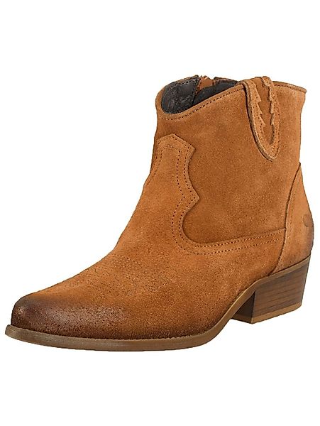 Felmini Wide Fit Stiefelette Veloursleder Cowboy günstig online kaufen