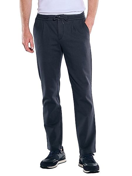 Engbers Chinohose Herren Chino mit Tunnelzug, Anthrazit günstig online kaufen