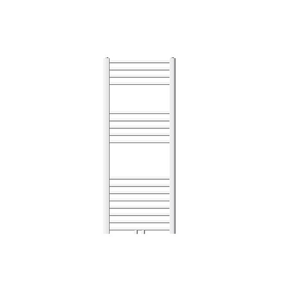LuxeBath Badheizkörper 500x1200 mm Weiß Gerade mit Mittelanschluss günstig online kaufen