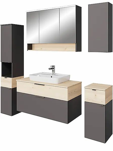Saphir Badmöbel-Set »Quickset 394«, (Komplett-Set, 6 St.) günstig online kaufen
