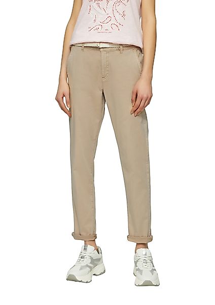 s.Oliver Chinohose (Set, 2-tlg) mit Gürtel günstig online kaufen