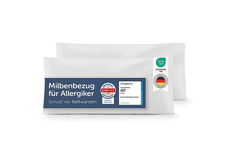 Blumtal Bettbezug Milbenbezug Allergiker Bettbezug oder Kopfkissenbezug- Mi günstig online kaufen