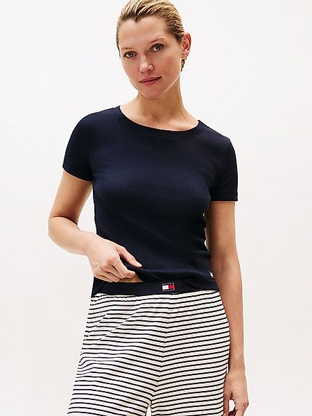 Tommy Hilfiger Underwear T-Shirt mit Ripp-Struktur, Rundhals günstig online kaufen