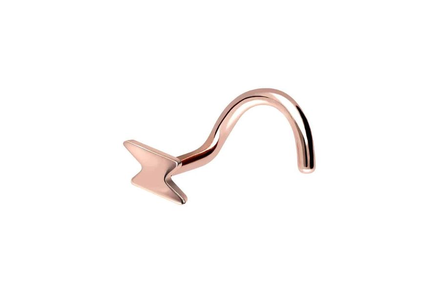 PIERCINGLINE Nasenpiercing Titan Nasenstecker Spirale BLITZ günstig online kaufen