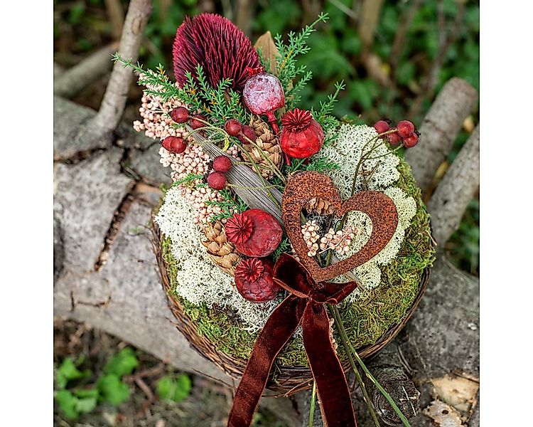 Viana Engelfigur Herzdeko für Grab und Trauerfloristik mit Sprüchen günstig online kaufen