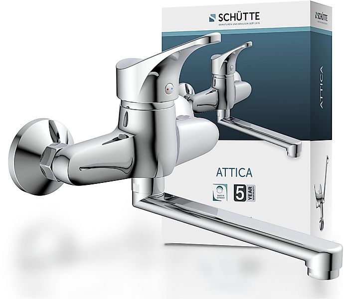 Schütte Spültischarmatur Attica schwenkbarer Wasserhahn Küche günstig online kaufen