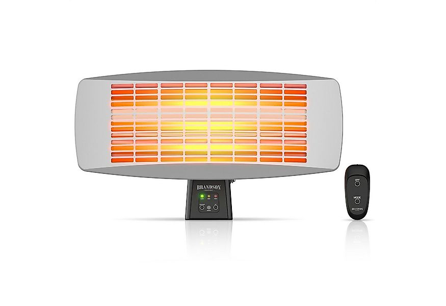 Brandson Wickeltisch-Heizstrahler mit Wandhalterung & Fernbedienung, Infrar günstig online kaufen