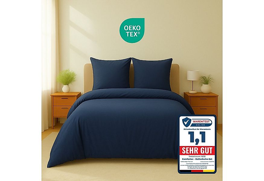 Komfortec Bettwäsche Premium, 135 x 200 bis 220 x 240 cm, 6 verschiedene Gr günstig online kaufen