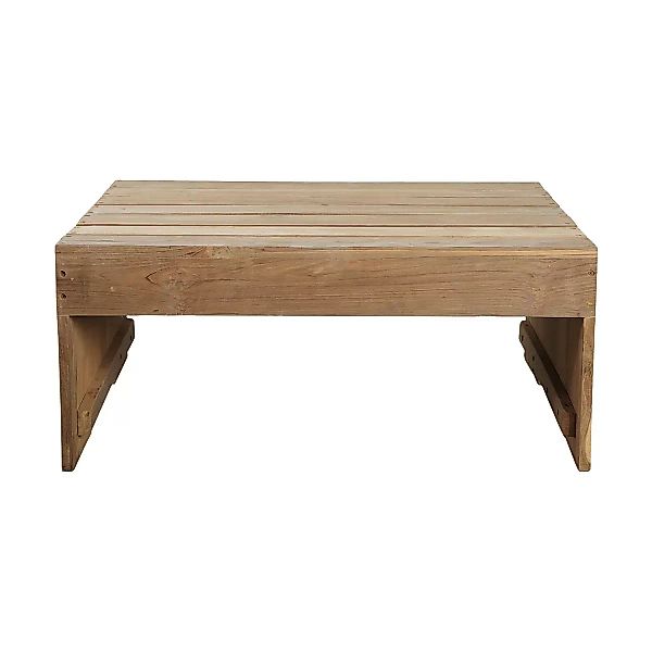 Lounge Tisch Woodie aus Holz in Braun günstig online kaufen