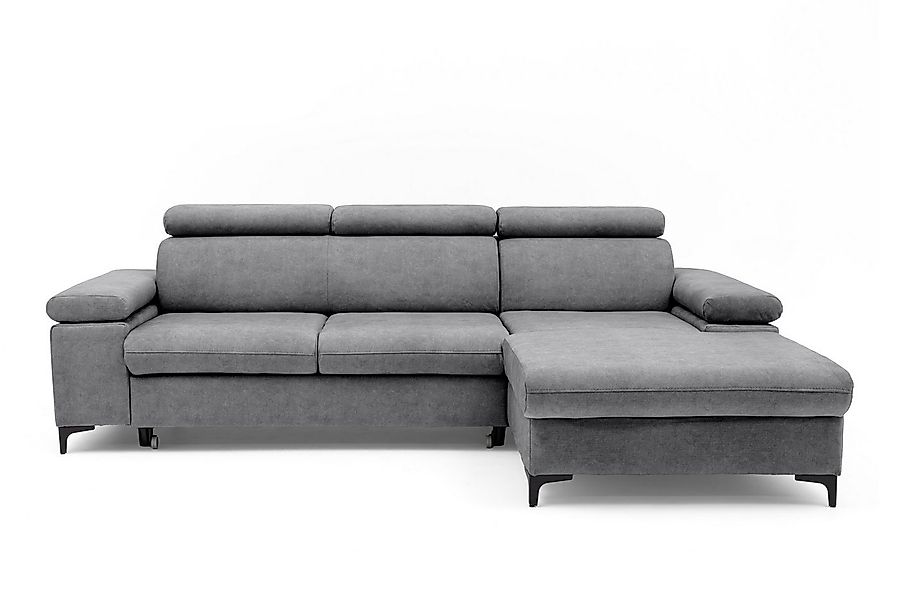 Muffo Ecksofa Ecke mit verstellbaren Kopfteilen MAVIC, Verstellbare Kopfstü günstig online kaufen