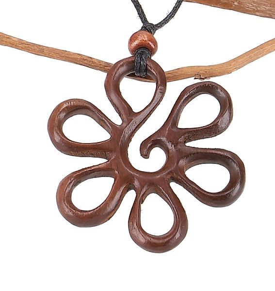 Guru-Shop Perlenkette Ethno Holzschmuck, Halskette, Surferkette günstig online kaufen