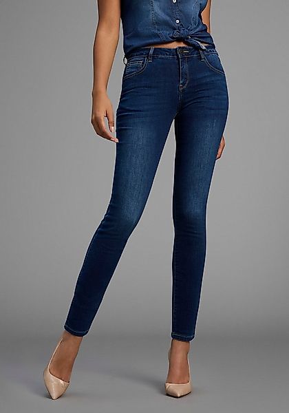 Arizona Skinny-fit-Jeans Ultra-Stretch extra-enger Beinverlauf, normale Lei günstig online kaufen
