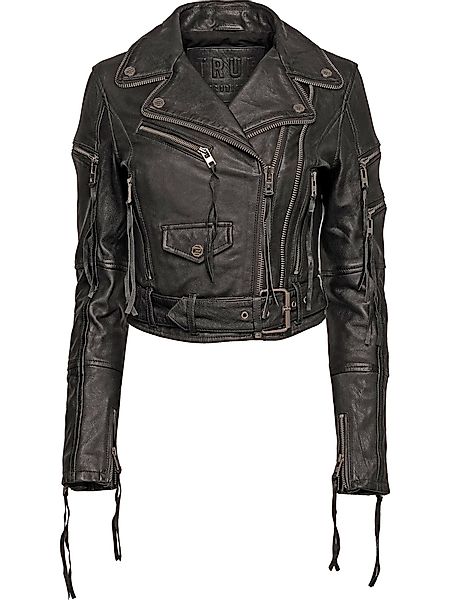 trueprodigy Lederjacke Izzy mit Reißverschluss und günstig online kaufen