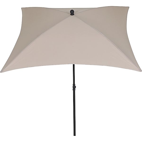 Siena Garden Marktschirm City 180 cmx 180 cm Natur mit Neigungsfunktion günstig online kaufen
