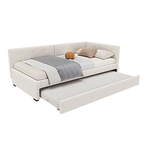 REDOM Polsterbett Schlafsofa Einzelbett Daybett Tagesbett (Lattenrost & Kop günstig online kaufen