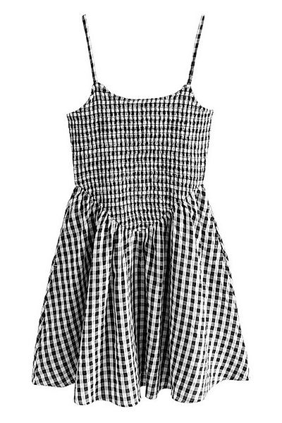 Next Playsuit Skort-Playsuit mit Vichykaro und Struktur (1-tlg) günstig online kaufen