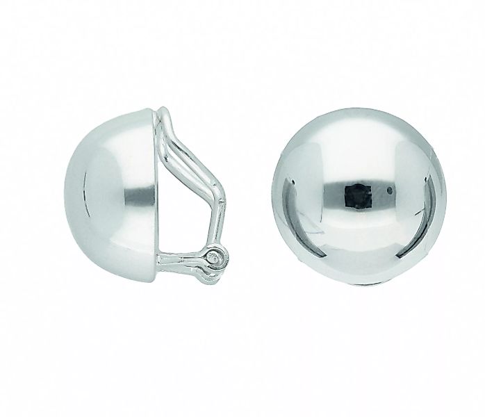 Adelia´s Paar Ohrhänger "925 Silber Ohrringe Ohrclips Ø 13,7 mm", Silbersch günstig online kaufen
