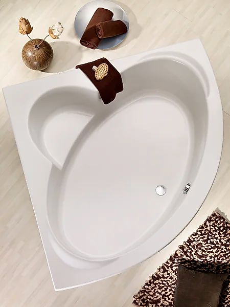 OTTOFOND Eckwanne »Sardinia« Höhe 44 cm Sitzmulde mit Schürze, Fußgestell u günstig online kaufen