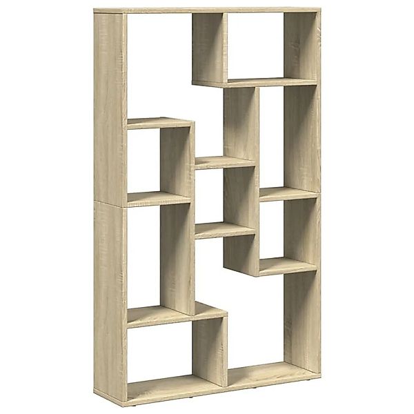 vidaXL Bücherregal Sonoma-Eiche 72x20x120 cm Holzwerkstoff 858158 günstig online kaufen