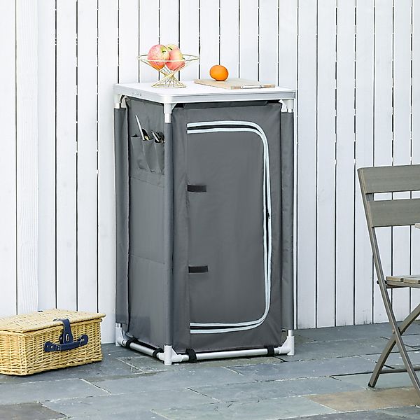 Outsunny Campingtisch 2in1Campingtisch mit Arbeitsplatte und günstig online kaufen
