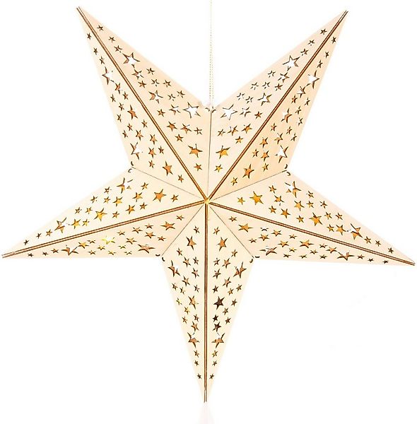 IC Winterworld LED Stern Weihnachtsstern, LED fest integriert, Warmweiß, au günstig online kaufen