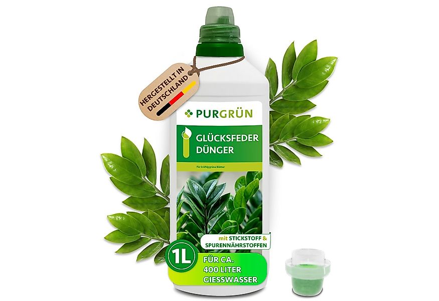 Purgrün Universaldünger Glücksfeder Dünger, NPK 5+4+6, für gesundes Wachstu günstig online kaufen