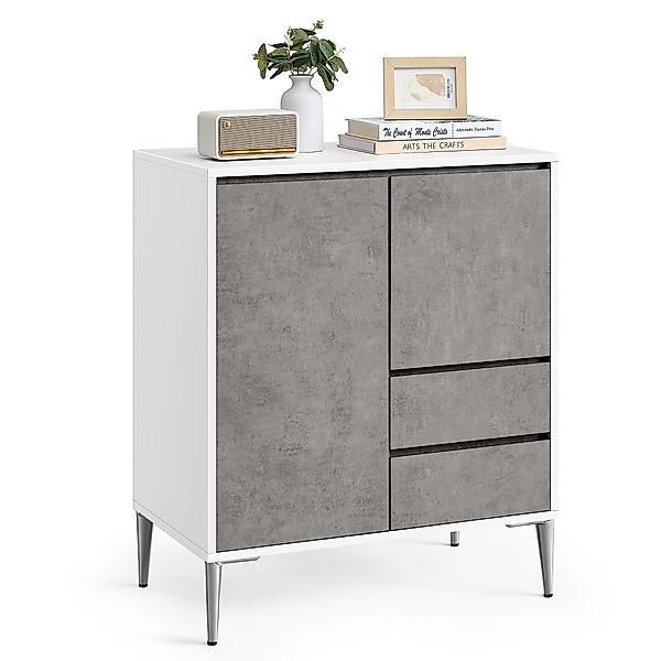 VASAGLE Buffet Aufbewahrungsschrank Sideboard mit Türen, günstig online kaufen