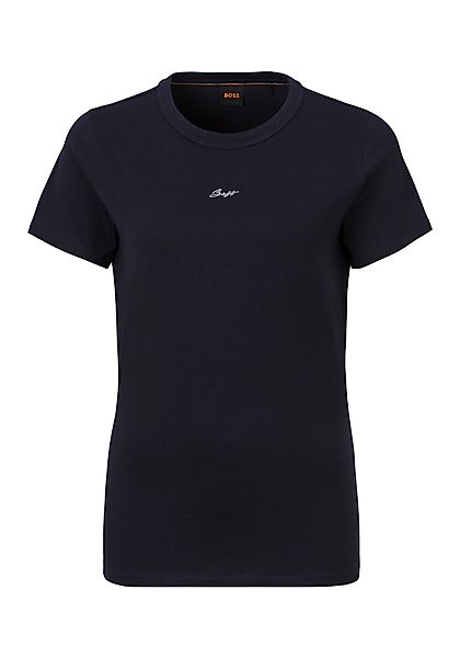 BOSS ORANGE T-Shirt Elogo Premium Damenmode günstig online kaufen