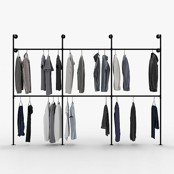 pamo. design Kleiderständer KIM DOUBLE, Offener günstig online kaufen