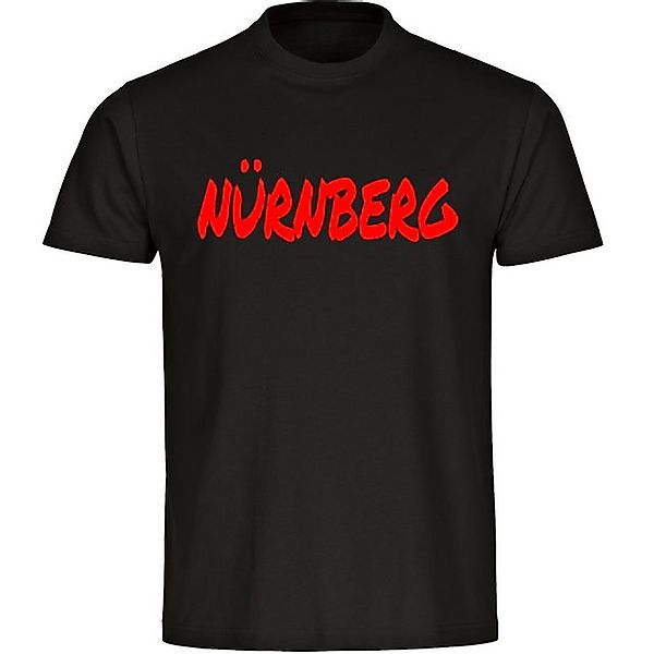 multifanshop T-Shirt Herren Nürnberg - Textmarker - Männer günstig online kaufen