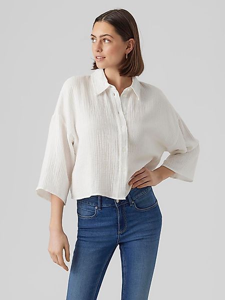 Vero Moda Hemdbluse VMNATALI CROP SHIRT günstig online kaufen