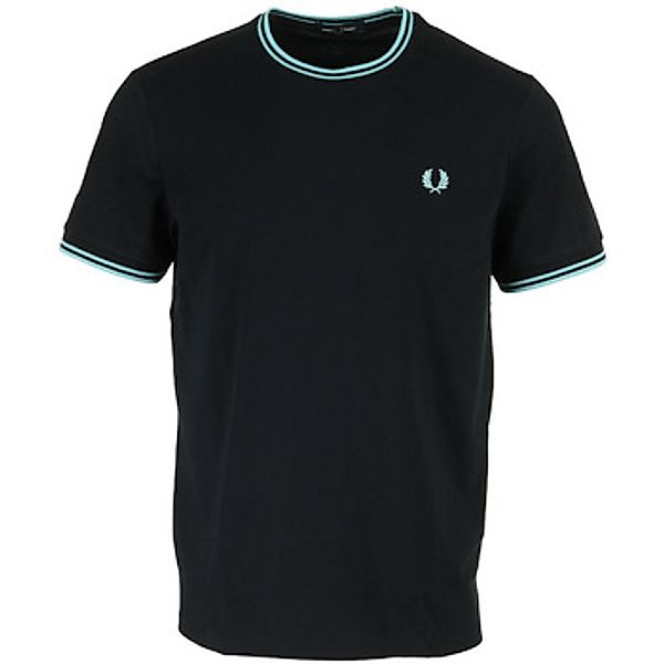 Fred Perry M1588 Twin Tipped T Shirt Off-White  - Größe S günstig online kaufen