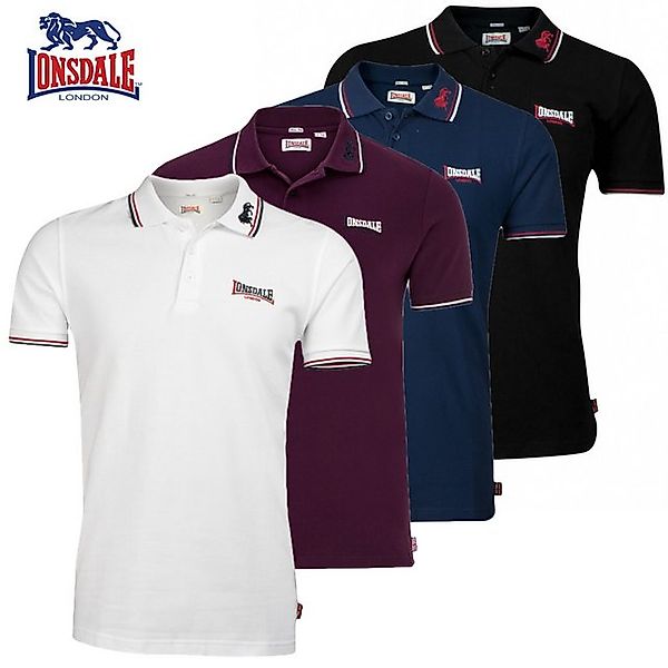 Lonsdale Poloshirt Lonsdale Herren Poloshirt Lion günstig online kaufen