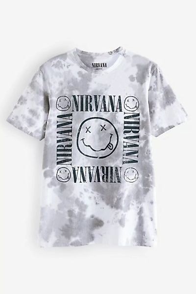 Next T-Shirt Lizensiertes T-Shirt, Nirvana (1-tlg) günstig online kaufen
