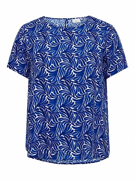 ONLY CARMAKOMA Shirtbluse "CARVICO LIFE S/S TOP VIS WVN" Viskose, regular f günstig online kaufen