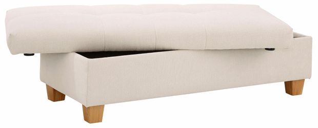 Home affaire Hocker "Lyla" mit Stauraum, Breite 131 cm günstig online kaufen