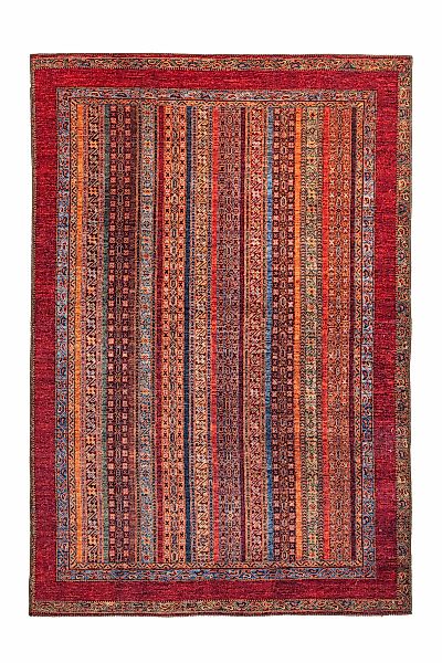 Megusta Flachflorteppich Faye 425 Multi Rot 110cm X 180cm günstig online kaufen
