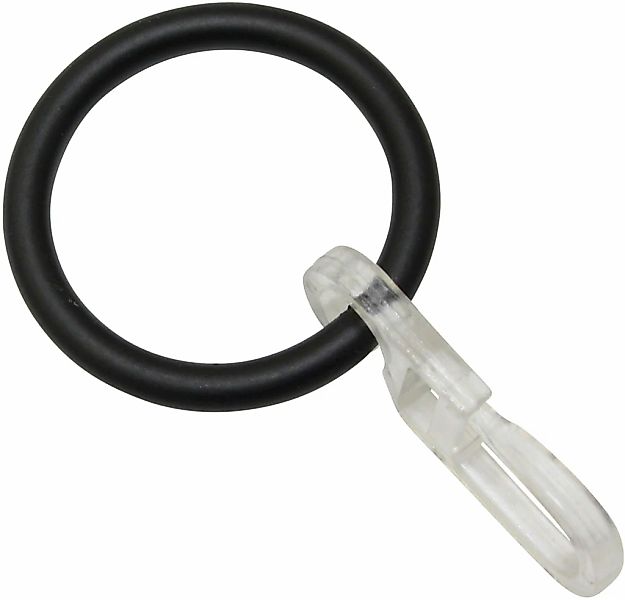 GARDINIA Gardinenring "Gardinenringe Kos" für Gardinenstangen Ø 19/16 mm günstig online kaufen