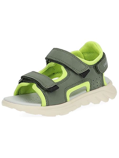 Geox Sandalen Lederimitat/Textil Riemchensandale günstig online kaufen