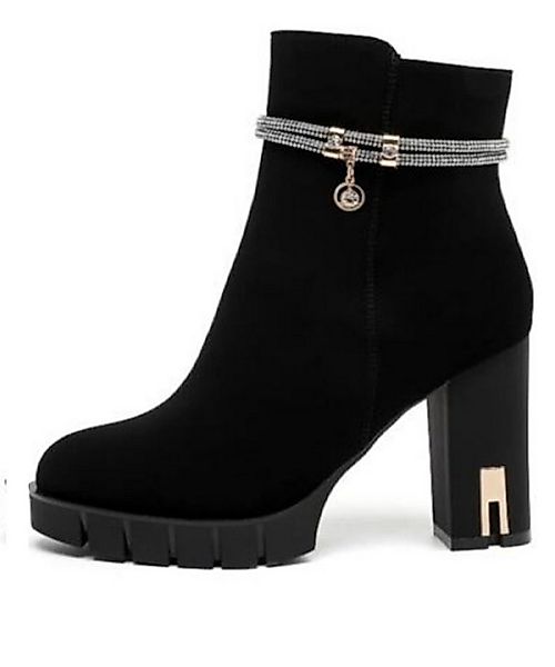 Pogolino B2750 High-Heel-Stiefelette Damen High Heels Stiefeletten Plateau günstig online kaufen