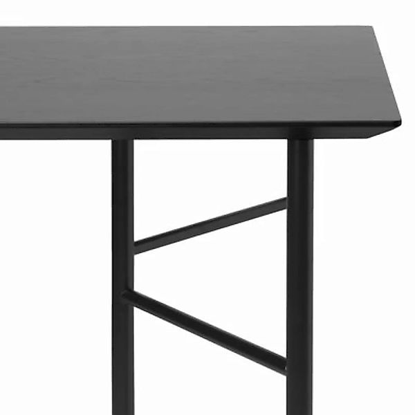 Tablett  holz schwarz / für die Tischböcke „Mingle Large“ - 160 x 90 cm - F günstig online kaufen